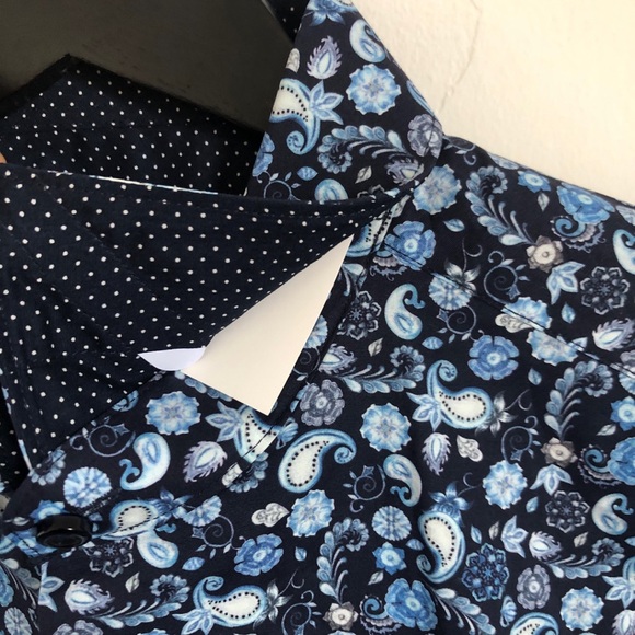 Robert Graham Men's Long Sleeve Button Down Shirt Sz. S Stretch Classic Fit - Picture 10 of 13